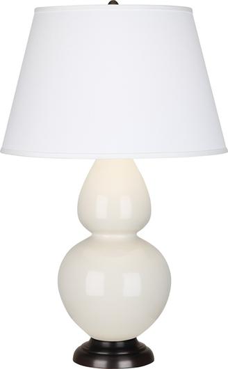 Bone Double Gourd Table Lamp by Robert Abbey