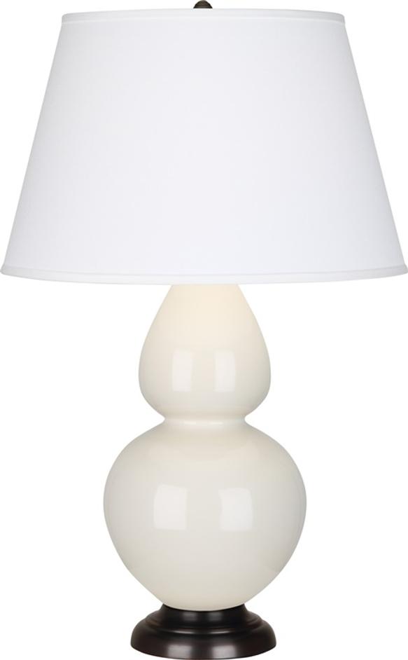 Bone Double Gourd Table Lamp by Robert Abbey