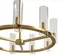CLARABELLE CHANDELIER - SMALL - BRASS by Sunpan
