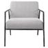 Brisbane Light Gray Accent Chair by Uttermost