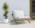 BARI LOUNGE CHAIR - NATURAL - STINSON WHITE by Sunpan