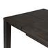 Noeline Double Extension Dining Table - Cracked Smoked Black Veneer by Four Hands