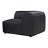 FORM CORNER CHAIR VANTAGE BLACK LEATHER by Moes Home