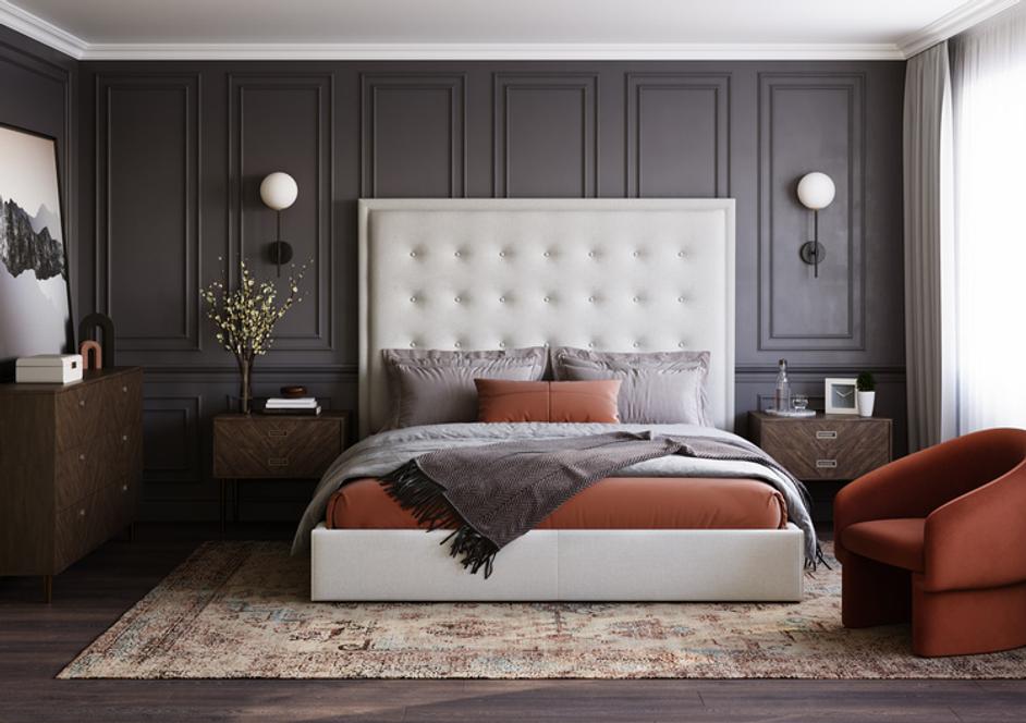 LAURYN LOUNGE CHAIR - MEG RUST by Sunpan