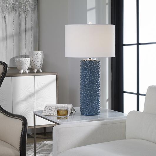 Ciji Blue Table Lamp by Uttermost