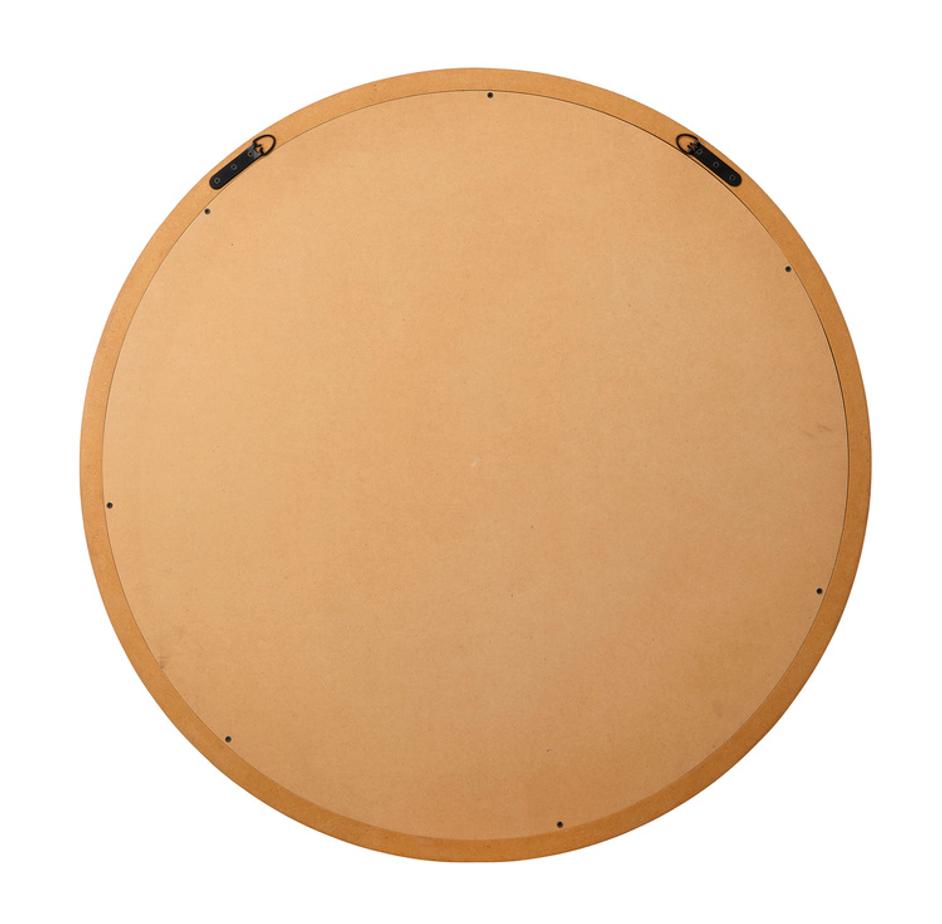  Chandler Round Wall Mirror, Natural by Jamie Young