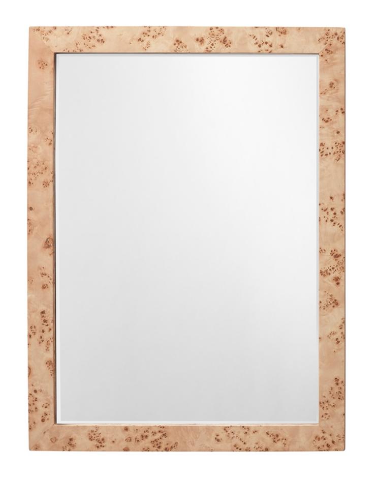 Chandler Rectangle Wood Wall Mirror, Natural by Jamie Young