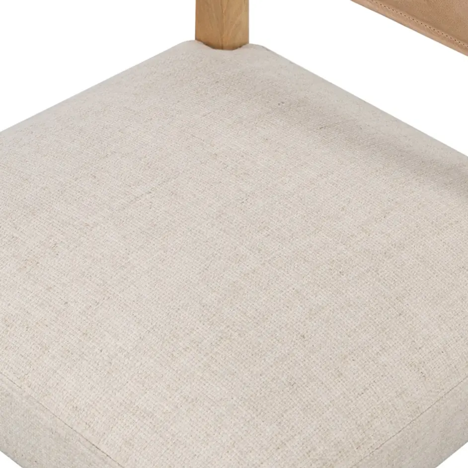 Ferris Dining Chair In Winchester Beige by FOUR HANDS