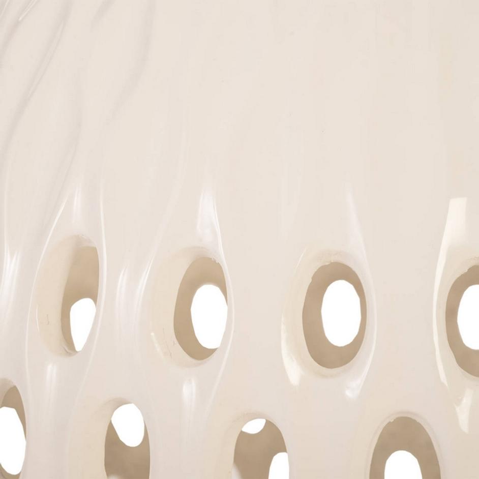 Breathe Planter, Gel Coat White by PHILLIPS COLLECTION