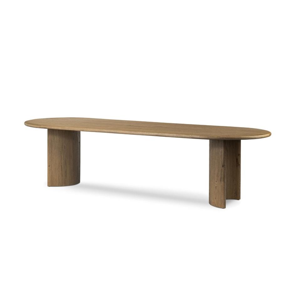 Paden Dining Table - Worn Oak Veneer by Four Hands