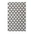 Vaysman Moroccan Trellis 5X8 Area Rug In Ivory And Charcoal by Modway Furniture
