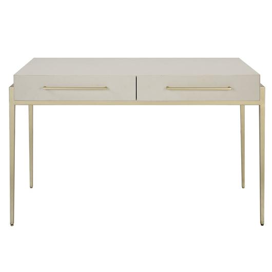 Jewel Modern White Desk by Uttermost