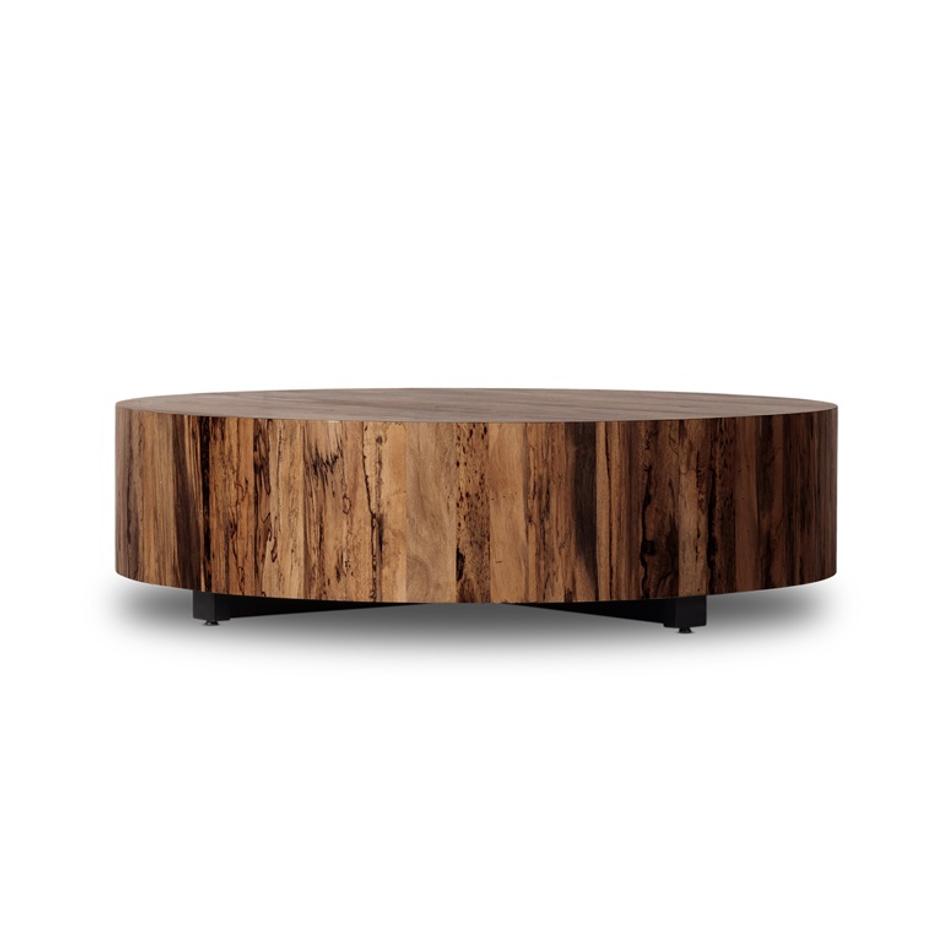 Hudson Large Coffee Table In Natural Yukas by FOUR HANDS