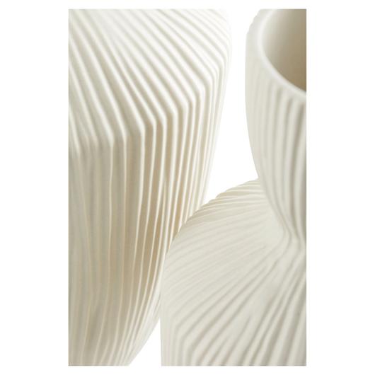Bravo Vase | White - Small by Cyan Design