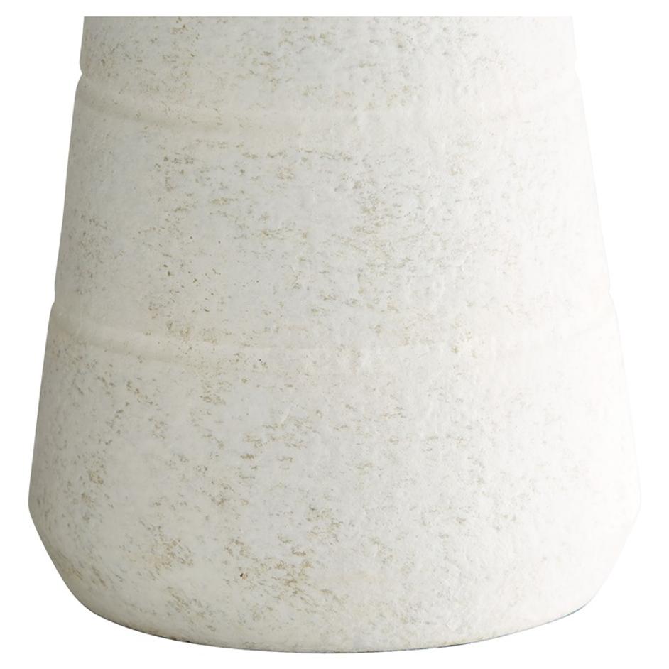 Thera Vase | White -Small by Cyan Design