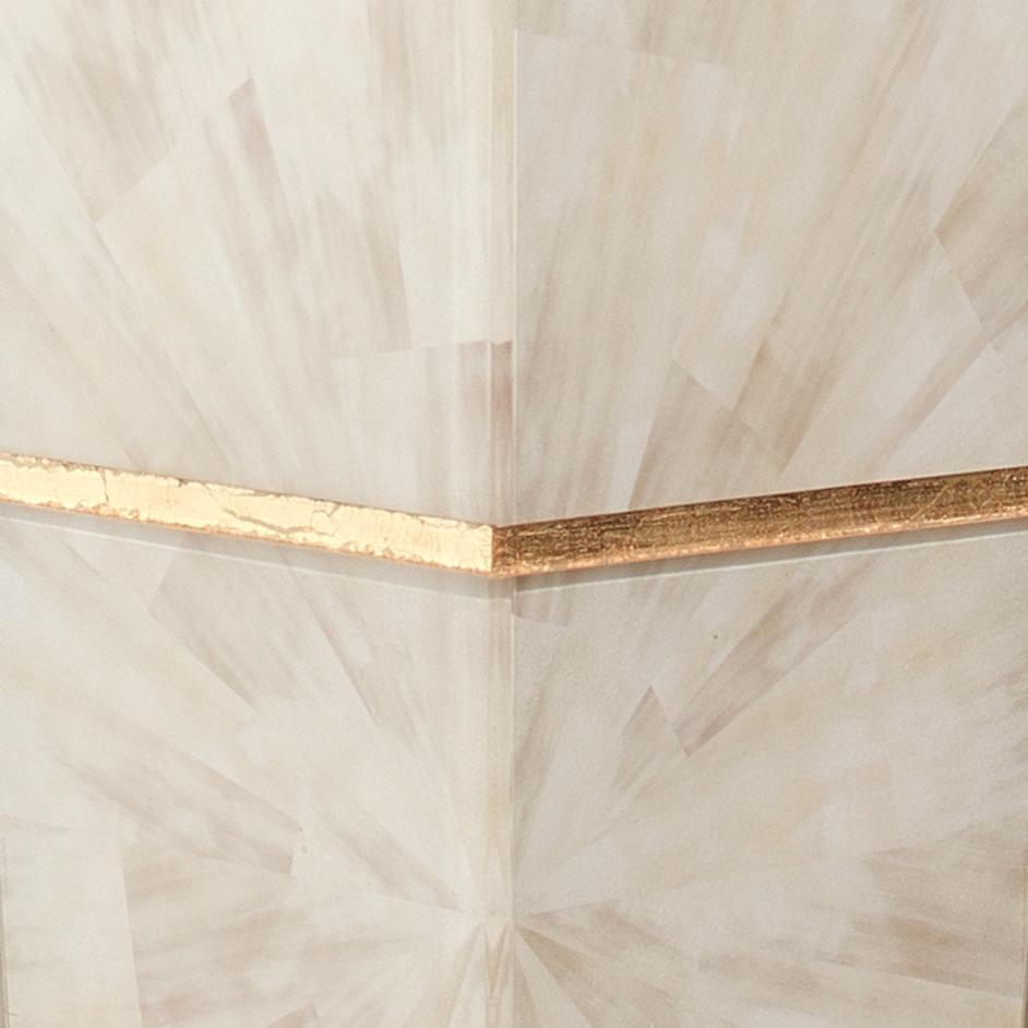 Spectacle Table Lamp with Linen Shade, Grey by Jamie Young