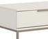 REBEL NIGHTSTAND - LARGE - CHAMPAGNE GOLD - CREAM by Sunpan