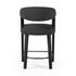 Hawkins Stool In Fiqa Boucle Charcoal In Counter by FOUR HANDS