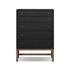 Fiona Tall Dresser - Black Raffia by Four Hands