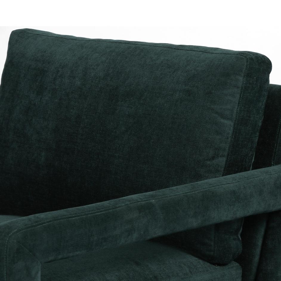 Olson Chair-Emerald Worn Velvet by FOUR HANDS