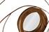 Nest Mirror, Chamcha Wood/Wire, Copper, Smallall by PHILLIPS COLLECTION