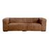 CASTLE SOFA OPEN ROAD BROWN LEATHER by Moes Home