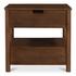 Lottie Charging Nightstand Brown by Moes Home