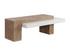 HERRIOT COFFEE TABLE - LIGHT BROWN / SUMMER SAND by Sunpan