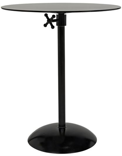 Felix Side Table, Black Steel by Noir Furniture