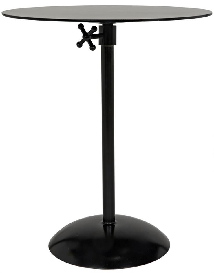 Felix Side Table, Black Steel by Noir Furniture
