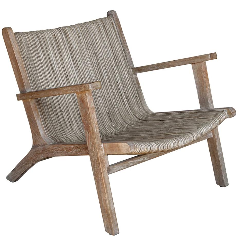 Aegea Rattan Accent Chair by Uttermost