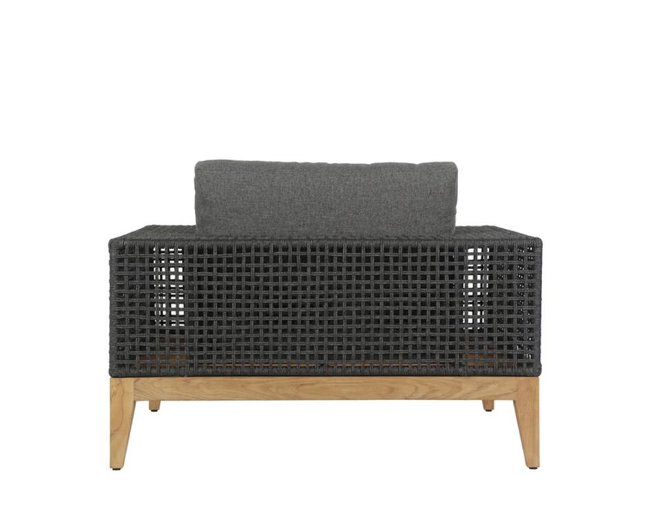 SALERNO ARMCHAIR - GRACEBAY GREY by Sunpan