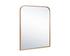 CALABASAS WALL MIRROR - BRASS by Sunpan