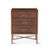 Cosmopolitan Night Chest, Honey Brown by Home Trends & Design