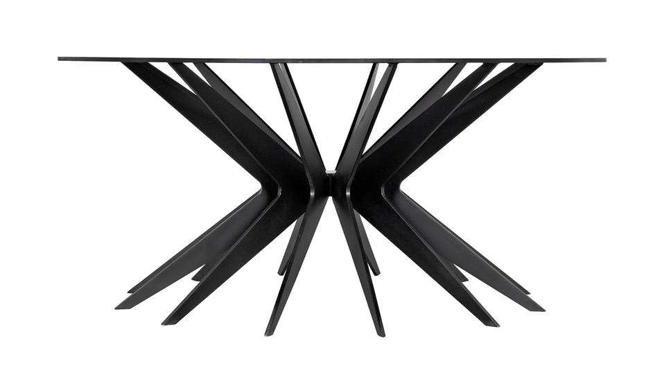 Spider Coffee Table, Black Metal by Noir Furniture