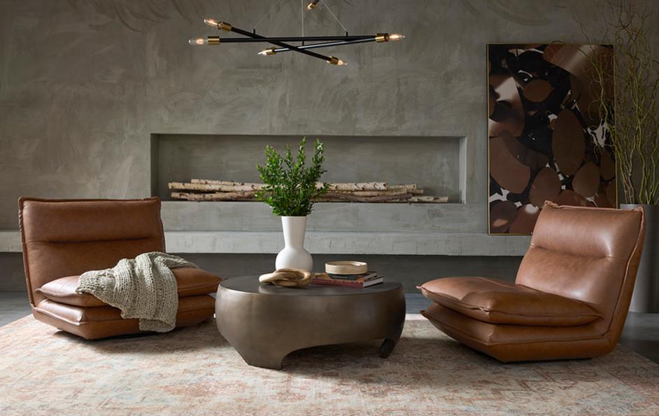 ZAGORA LOOM-KNOTTED RUG - RUST - 9' X 12' by Sunpan