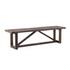 Charleston 66" Bench Old Barn by Home Trends & Design