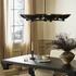 Klaus Chandelier In Jet Black And Aged Brass Iron by Four Hands