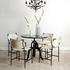 Asher Leather Dining Chair, White by Jamie Young