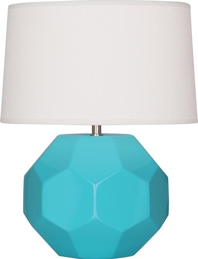 Egg Blue Franklin Accent Lamp by Robert Abbey