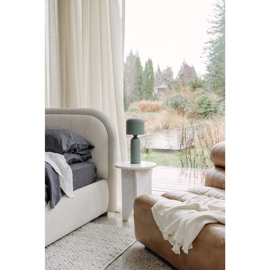 GRACE ACCENT TABLE WHITE MARBLE by Moes Home