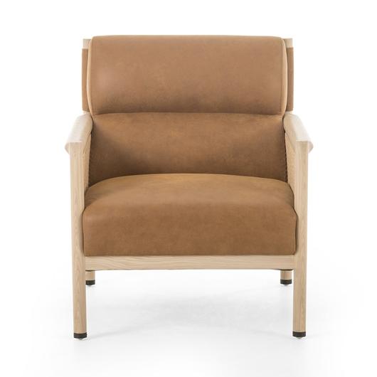 Kempsey Chair In Kennison Cognac by FOUR HANDS