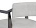 KEAGAN COUNTER STOOL - SALOON LIGHT GREY LEATHER by Sunpan