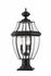 Westover 3 Light Outdoor Pier Mounted Fixture in Black Finish by Z-Lite