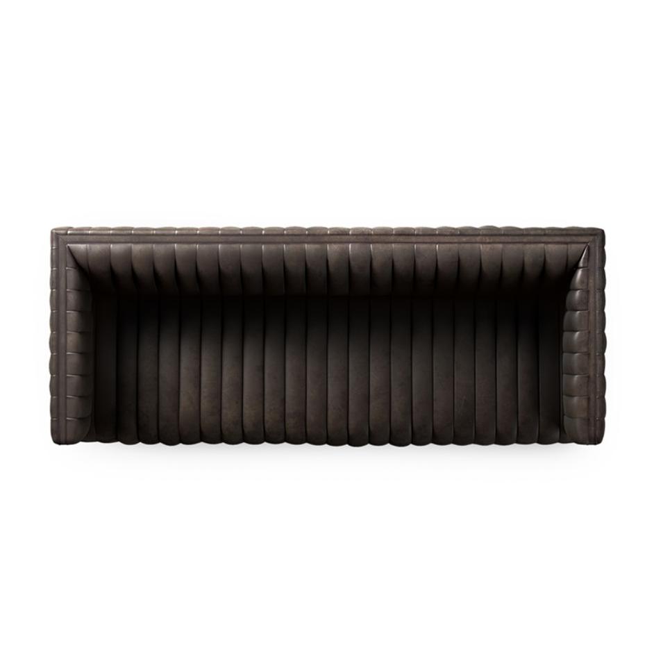 Augustine Sofa In 88" In Deacon Wolf by FOUR HANDS