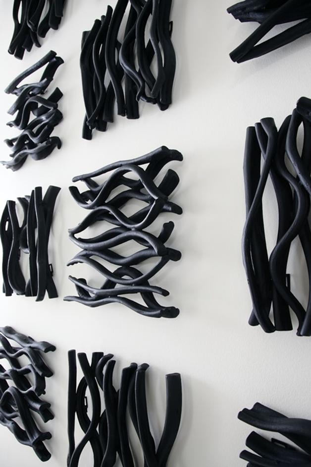 Vine Wall Tile, Black by Phillips Collection