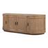 Nicola Media Cabinet Natural by Moes Home