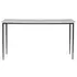 Nightfall White Marble Console Table by Uttermost