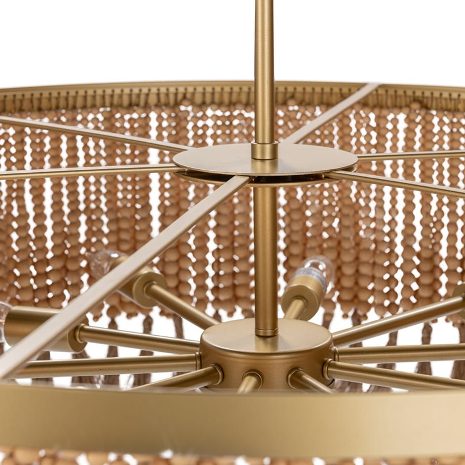 Andren Pendant Natural/Gold by Classic Home