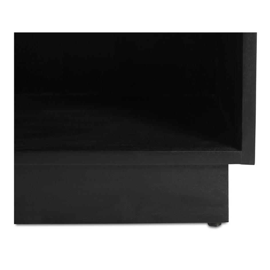 Carter Nightstand Black by Moes Home